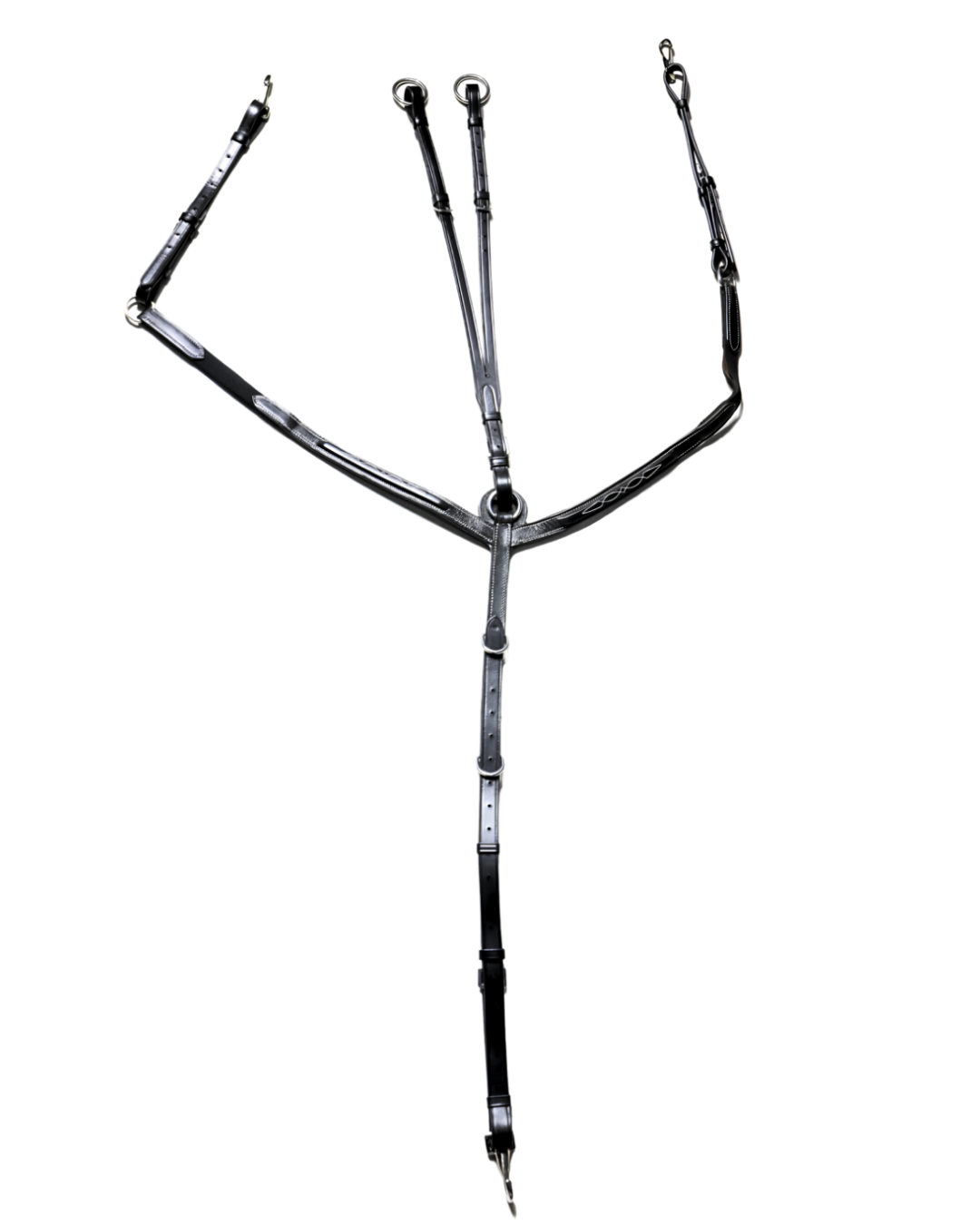 Van-Jan Pro Eventing Breastplate with Fancy Stitching