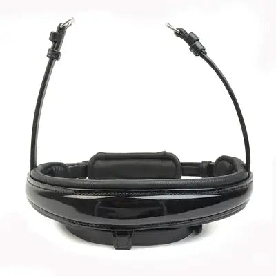 Van-Jan Premium Patent Leather Dressage Flash Noseband