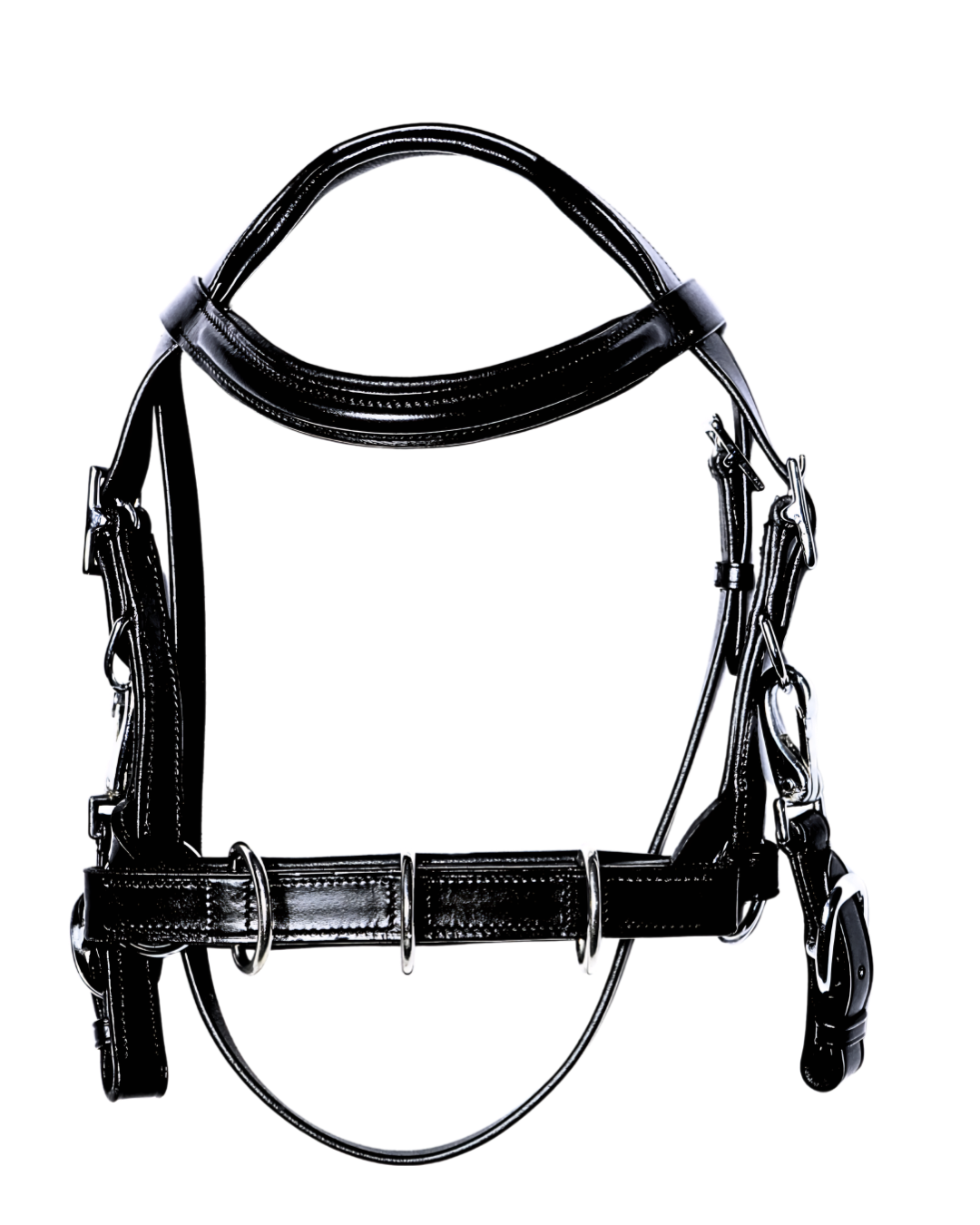 Van-Jan Pro-Trainer Leather Cavesson Bridle