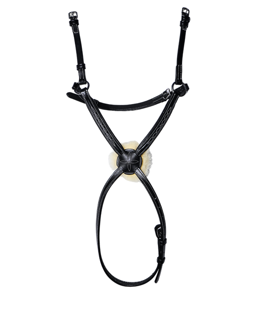 Van-Jan Premium Fancy-Stitched Figure-8 Noseband