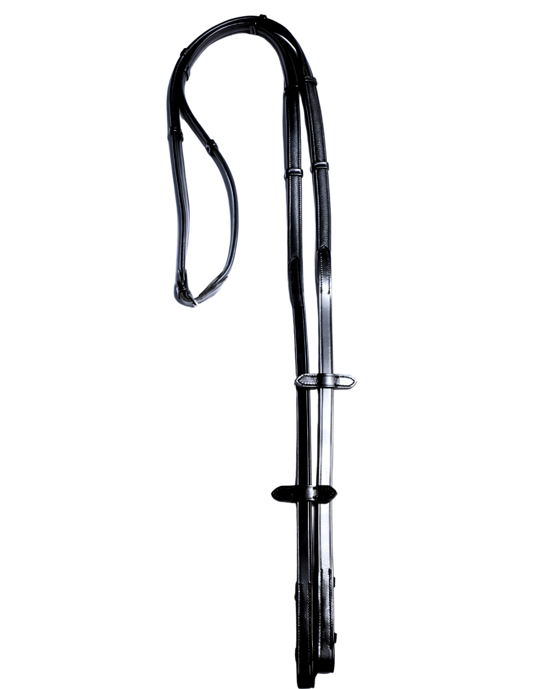 Van-Jan Premium Leather Bio-Grip Dressage Reins with Hand Stops
