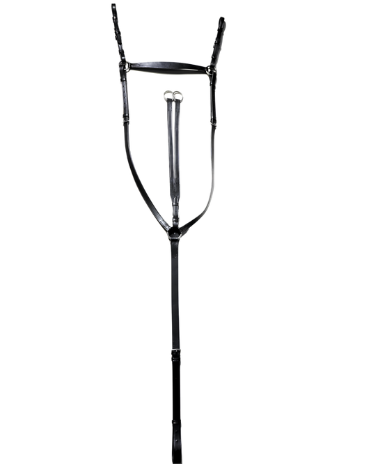 Van-Jan Classic 3-Point Leather Breastplate