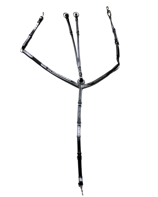 Van-Jan Pro Eventing Breastplate with Fancy Stitching